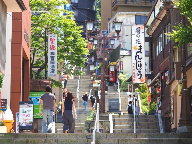 東京から日帰り　おすすめ観光地　伊香保／群馬