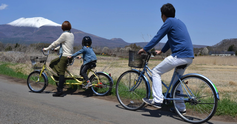 Cycle rental in Nagano