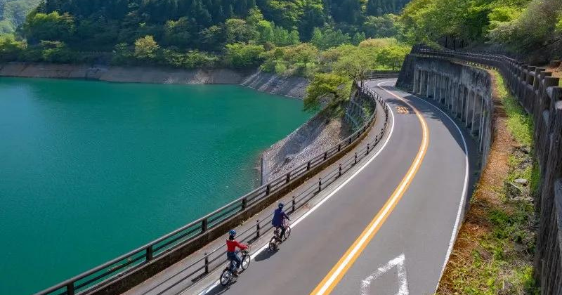E-bike tour around Okutama