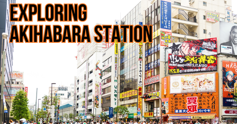 Exploring Akihabara Station