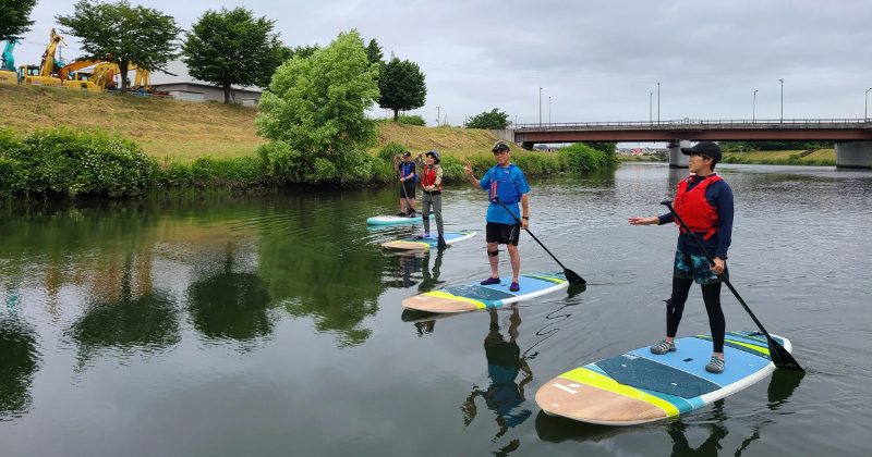 First time SUP Tour in Aomori