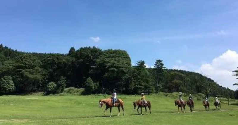 Horse riding in Miyazaki