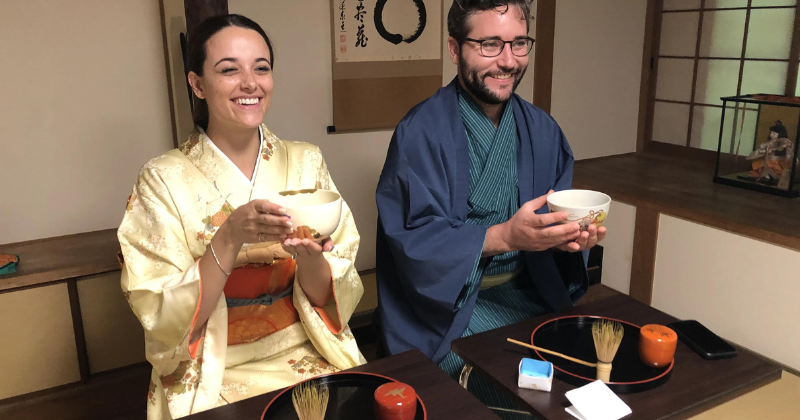 Kimono Tea Ceremony