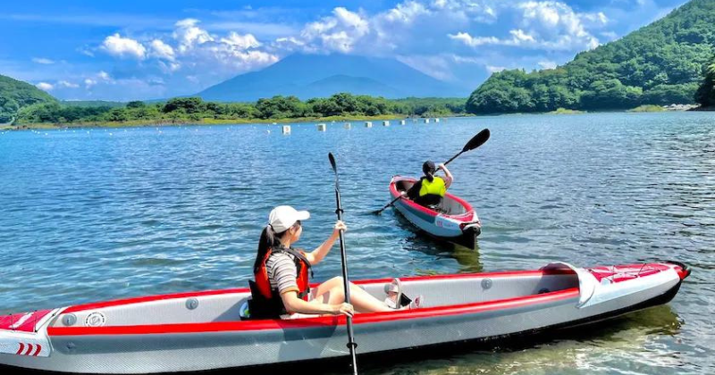 Lake Shoji Kayaking in Tranquility