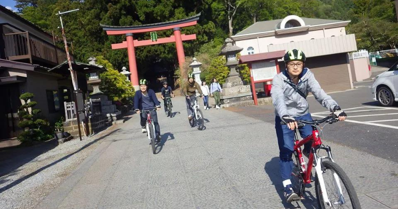 MTB cycle guided tour around Mt. Fuji