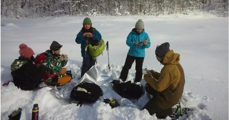 Niseko's Tea-Time Snowshoeing