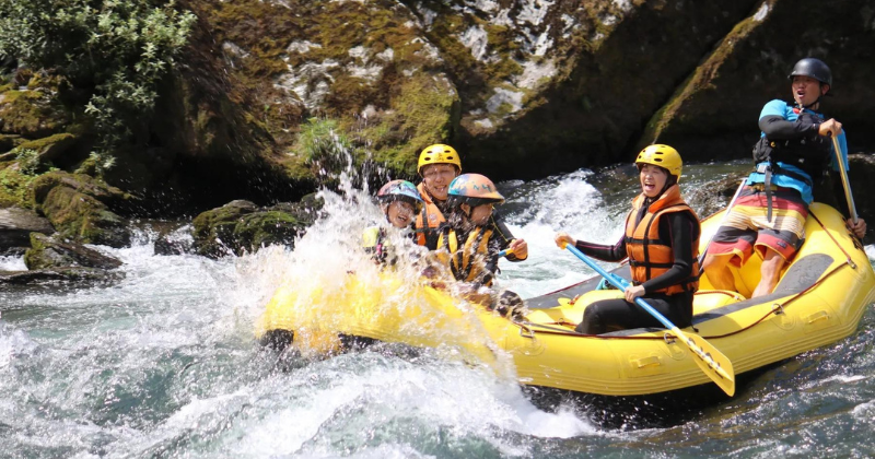 River rafting for kids