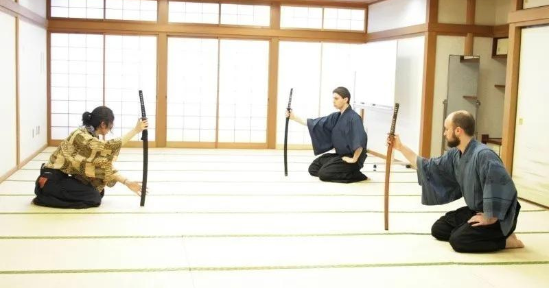 Samurai Training in Tokyo Asakusa