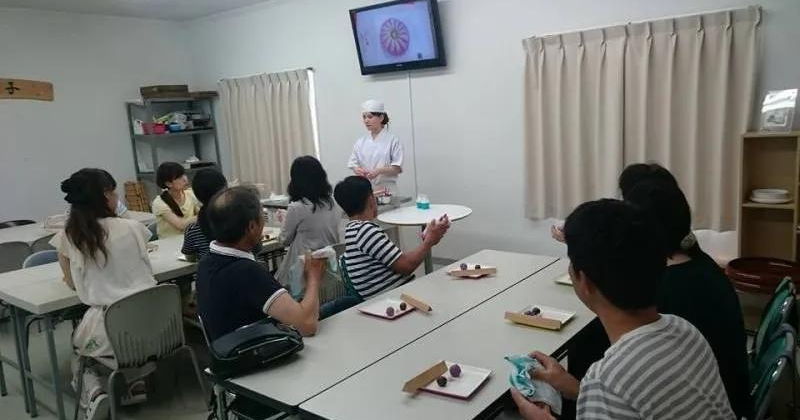 Seasonal Japanese Sweets Making in Kameoka, Kyoto