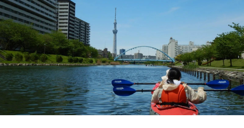 SkyTree canoeing tour