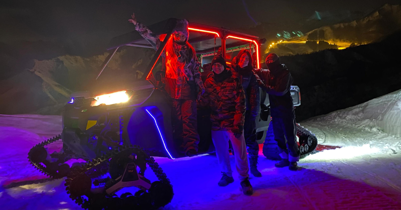 Snow Night Mega Buggy Tour in Yuzawa