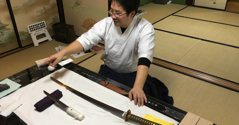Swordsmith in Oku-Kyoto