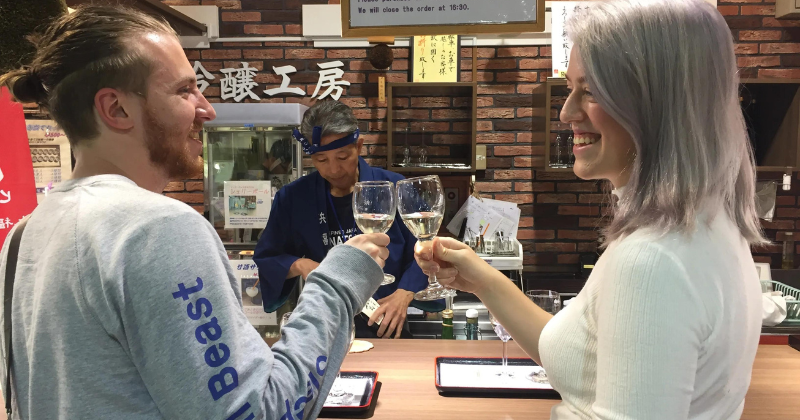 Urban Adventure: Cafe Hopping and Sake Tasting