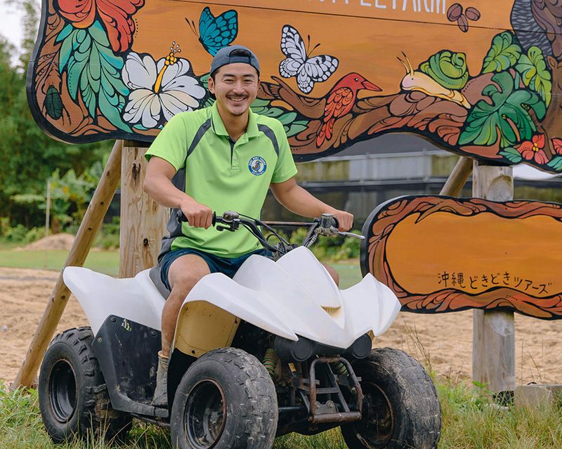 我们推荐位于冲绳本岛北部名护市的“Dokidoki Yanbaruncher”，这是一家评价很高的越野车体验店！