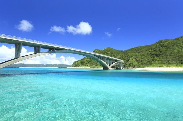 阿嘉島の阿嘉大橋