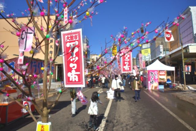 Akita Winter Odate Amekko City