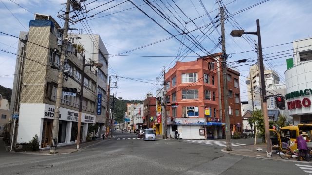 아마미 오시마 나세의 거리 풍경