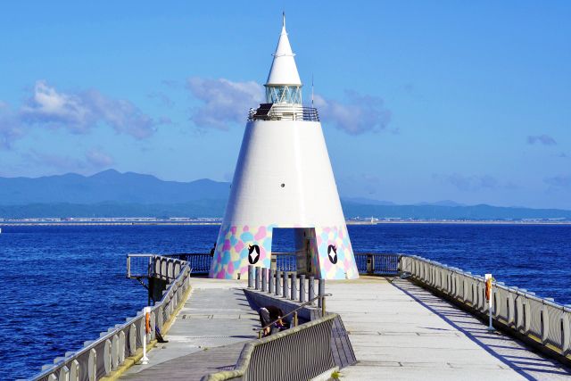 ประภาคาร Aomori Port North Breakwater West