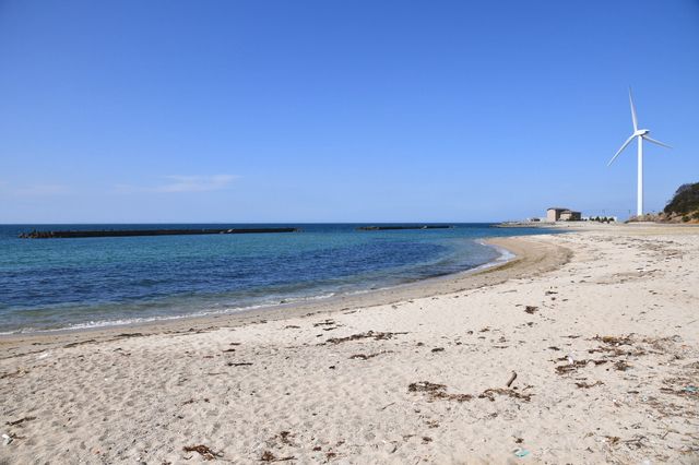 ชายหาดชินโตชิของเกาะอาวาจิ