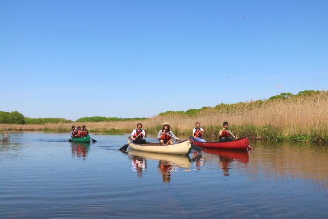 Hokkaido "Gateway Tours" Autumn canoeing experience on the Mimi River