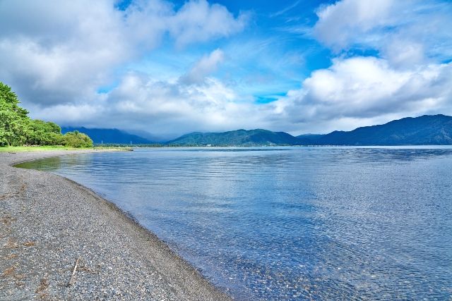 琵琶湖　今津浜水泳場