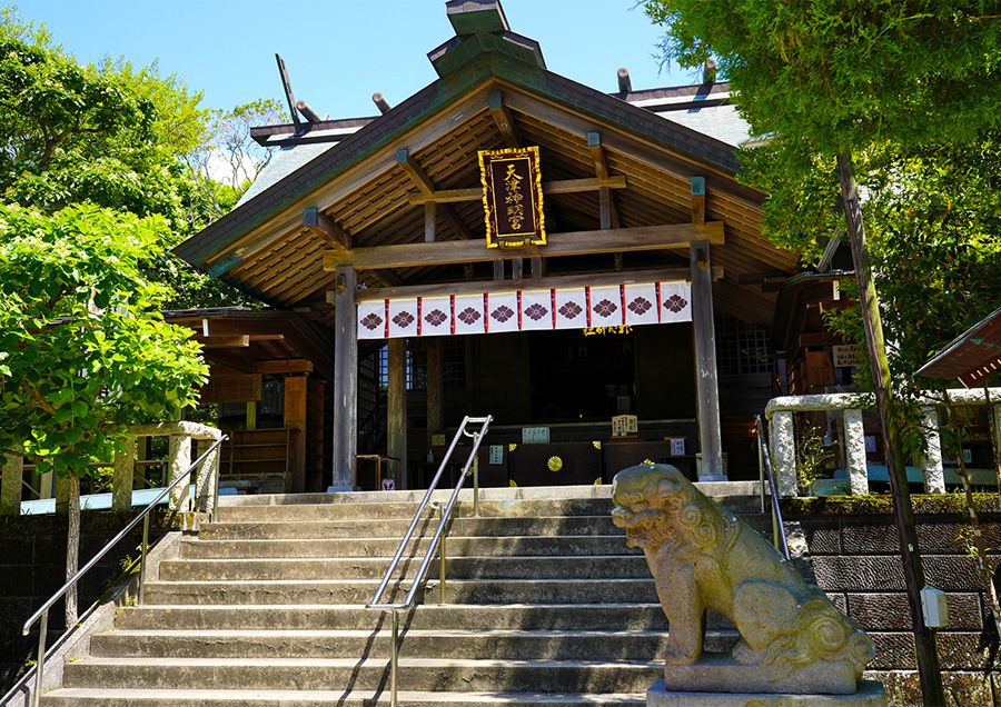 Chiba Boso Peninsula Sightseeing Model Course Day Trip Drive Visit the power spot Amatsushinmeigu Shrine Amatsushinmeigu Shrine A shrine with ties to Minamoto no Yoritomo Kamogawa Hojo Masako Prayer for safe childbirth Improve your luck Avoid misfortune