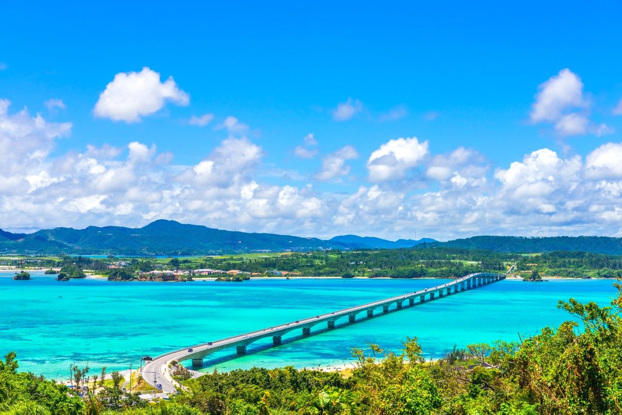 死ぬまでに行きたい場所 絶景 沖縄 古宇利大橋