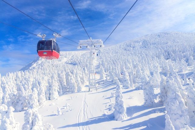 死ぬまでに行きたい場所 絶景 山形・宮城 蔵王樹氷
