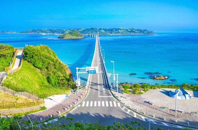 死ぬまでに行きたい場所 絶景 山口 角島大橋
