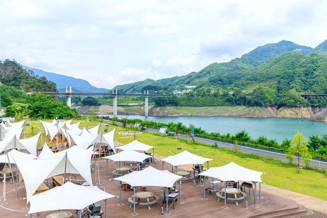 川原湯温泉駅キャンプ場／群馬・吾妻