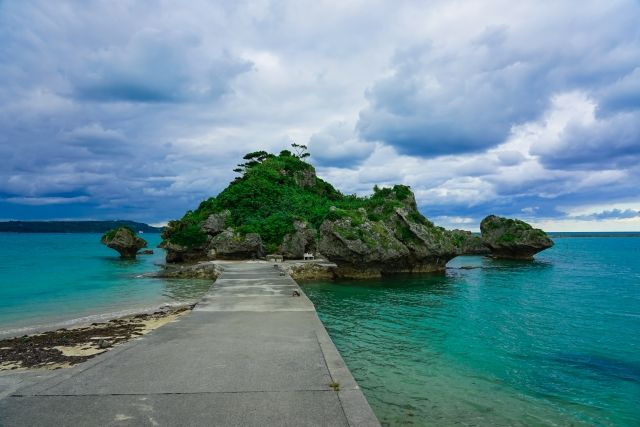 沖縄県うるま市の浜比嘉島