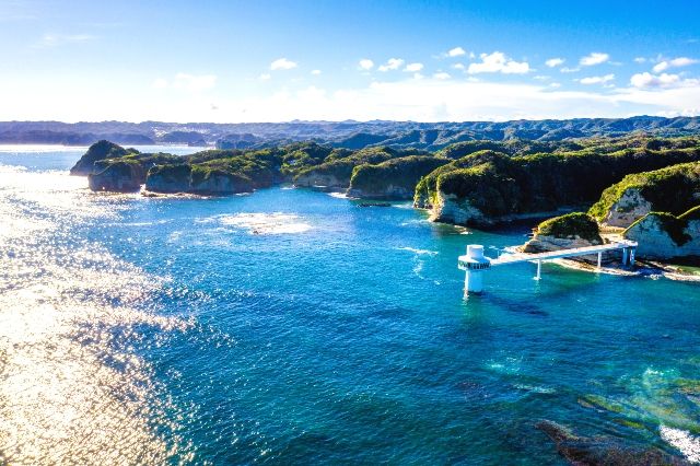 千葉・勝浦の鵜原理想郷