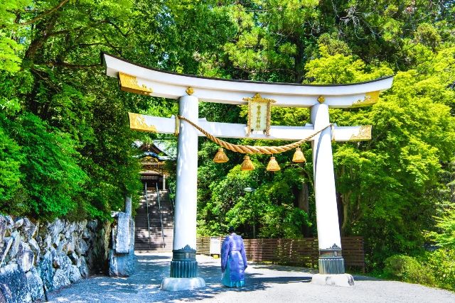 埼玉・秩父　宝登山神社　二の鳥居