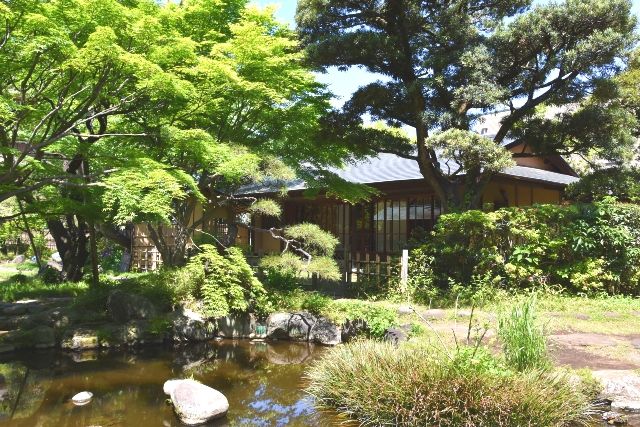 茅ヶ崎　観光スポット　松籟庵