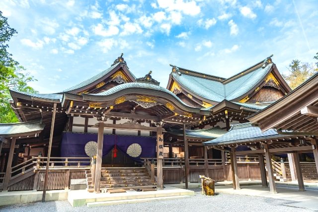 三重　神楽殿　伊勢神宮内宮