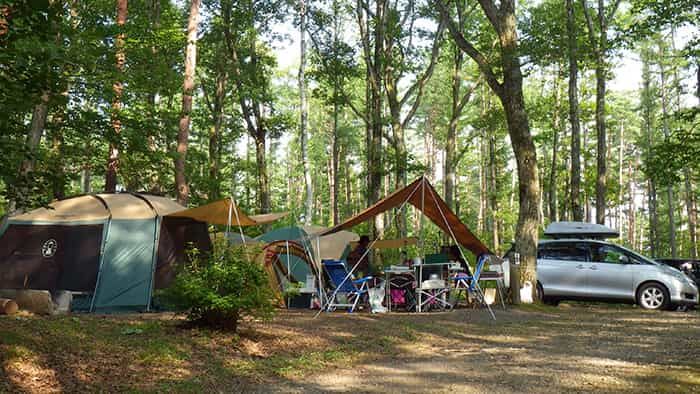 Nagano campsite