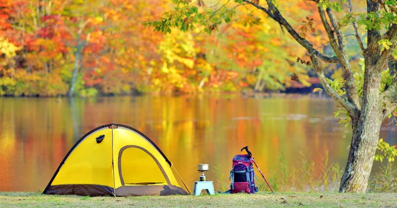 7 ways to enjoy autumn camp & cold weather measures and recommended campsites