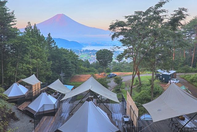 「Retreat　camp　まほろば（河口湖山宮キャンプ場）」