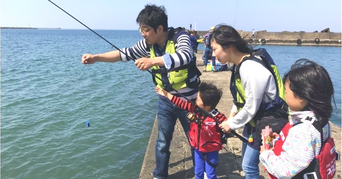 福井釣魚初學者和空手旅遊圖像