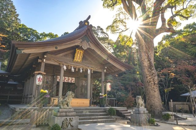 Homangu Kamado Shrine in Fukuoka