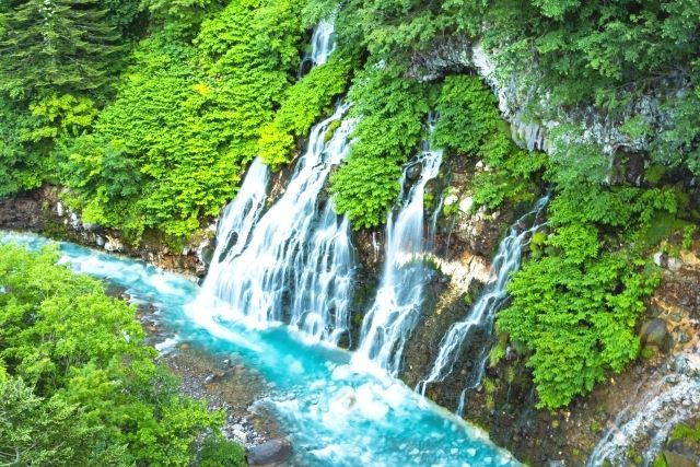 北海道・白ひげの滝