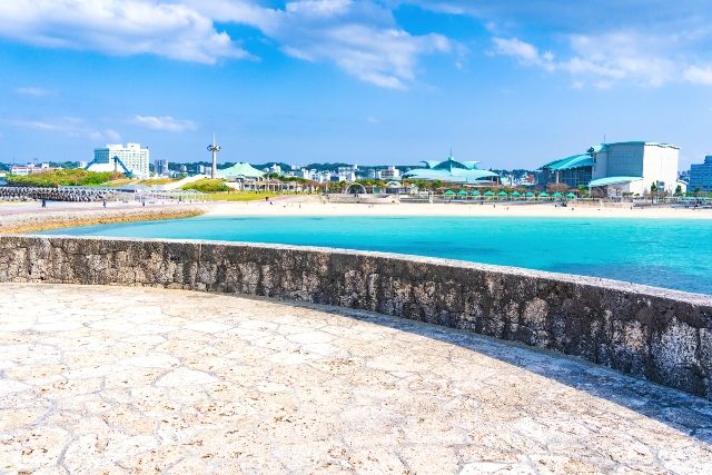 沖繩宜野灣海熱帶海灘