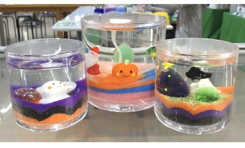 Gumma Chikyuya Haruna Glass candle making image
