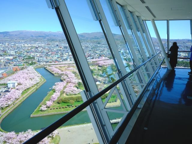 北海道 函館觀光地 五棱郭塔