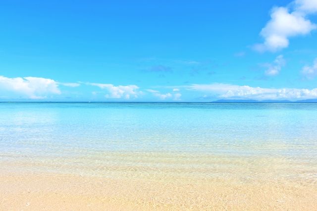 沖縄 波照間島 美しいビーチ