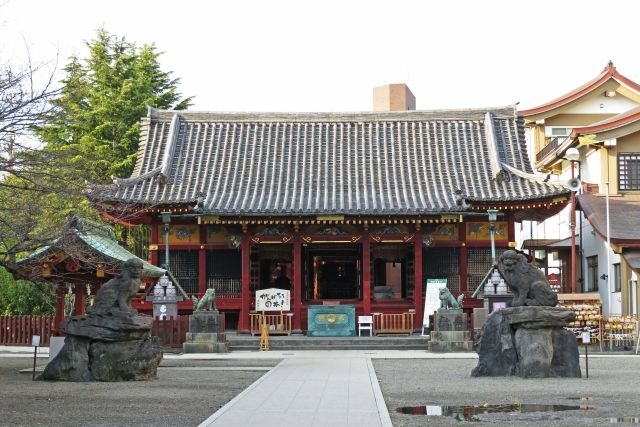 Sensoji Temple Main Hall in Taito Ward, Tokyo