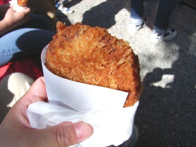 飞驒牛炸肉饼形象