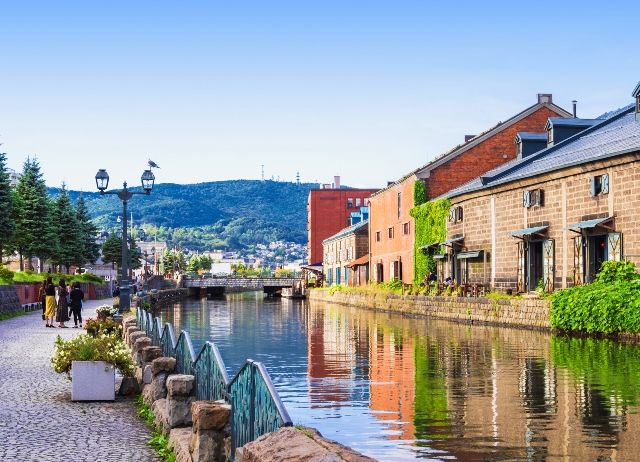 北海道　絶景スポット　小樽運河