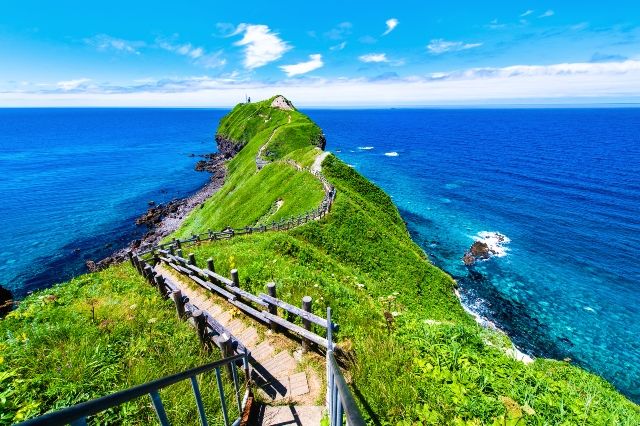 北海道　絶景スポット　神威岬