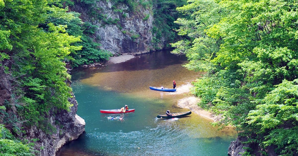 Hokkaido Canoe Recommended Ranking Jozankei Toyohira River AMUSE SPORTS